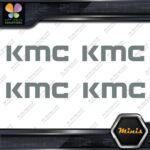 Compatible KMC Wheels JDM Logo Emblem Pack of 4 MINI SIZE Decals Stickers Vinyl - Image 5