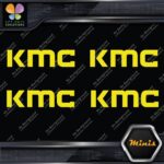 Compatible KMC Wheels JDM Logo Emblem Pack of 4 MINI SIZE Decals Stickers Vinyl - Image 6