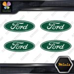 Compatible Ford Oval Wheels Rim Center Caps 4 MINI SIZE Decals Stickers Vinyl - Image 16