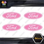 Compatible Ford Oval Wheels Rim Center Caps 4 MINI SIZE Decals Stickers Vinyl - Image 21