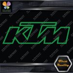 Compatible KTM Motocross Motocycles Racing Outlined Hollow Decals Stickers Vinyl - Image 14