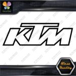 Compatible KTM Motocross Motocycles Racing Outlined Hollow Decals Stickers Vinyl