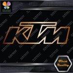Compatible KTM Motocross Motocycles Racing Outlined Hollow Decals Stickers Vinyl - Image 19