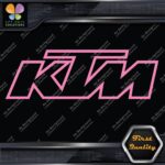 Compatible KTM Motocross Motocycles Racing Outlined Hollow Decals Stickers Vinyl - Image 21