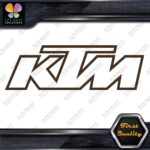 Compatible KTM Motocross Motocycles Racing Outlined Hollow Decals Stickers Vinyl - Image 24