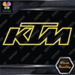 Compatible KTM Motocross Motocycles Racing Outlined Hollow Decals Stickers Vinyl - Image 6