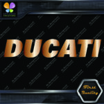 Compatible with Ducati Logo Simple Name Sport Motorcycles Vinyls Decals Stickers - Image 14