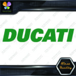 Compatible with Ducati Logo Simple Name Sport Motorcycles Vinyls Decals Stickers - Image 7