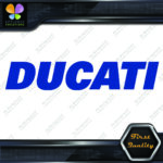 Compatible with Ducati Logo Simple Name Sport Motorcycles Vinyls Decals Stickers - Image 8