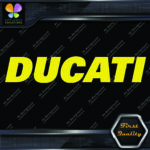 Compatible with Ducati Logo Simple Name Sport Motorcycles Vinyls Decals Stickers - Image 10