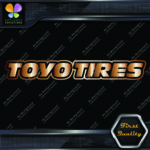 Compatible with Toyo Tires Outlined Logo JDM Tuning Vinyl Decals Stickers - Image 12