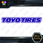 Compatible with Toyo Tires Outlined Logo JDM Tuning Vinyl Decals Stickers