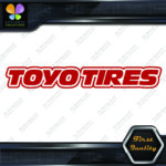 Compatible with Toyo Tires Outlined Logo JDM Tuning Vinyl Decals Stickers - Image 3