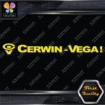 Compatible Cerwin-Vega! Speakers Audio Emblem Long Name Vinyl Decals Stickers - Image 6