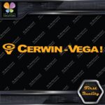Compatible Cerwin-Vega! Speakers Audio Emblem Long Name Vinyl Decals Stickers - Image 7