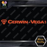 Compatible Cerwin-Vega! Speakers Audio Emblem Long Name Vinyl Decals Stickers - Image 8
