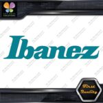 Compatible Ibanez Guitars Music Name Letters Simple Logo Vinyl Decals Stickers - Image 14