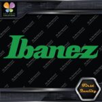Compatible Ibanez Guitars Music Name Letters Simple Logo Vinyl Decals Stickers - Image 15