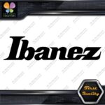 Compatible Ibanez Guitars Music Name Letters Simple Logo Vinyl Decals Stickers