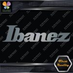 Compatible Ibanez Guitars Music Name Letters Simple Logo Vinyl Decals Stickers - Image 19
