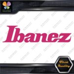 Compatible Ibanez Guitars Music Name Letters Simple Logo Vinyl Decals Stickers - Image 21