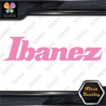 Compatible Ibanez Guitars Music Name Letters Simple Logo Vinyl Decals Stickers - Image 22
