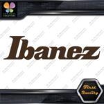 Compatible Ibanez Guitars Music Name Letters Simple Logo Vinyl Decals Stickers - Image 24