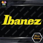 Compatible Ibanez Guitars Music Name Letters Simple Logo Vinyl Decals Stickers - Image 6