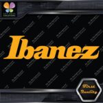 Compatible Ibanez Guitars Music Name Letters Simple Logo Vinyl Decals Stickers - Image 7