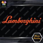 Compatible Lamborghini Cars Luxury Name Simple Lambo Vinyl Decals Stickers - Image 9