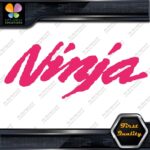 Compatible Ninja Wavy Motorcycles Kawazaki Name Logo Vinyl Decals Stickers - Image 7