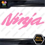 Compatible Ninja Wavy Motorcycles Kawazaki Name Logo Vinyl Decals Stickers - Image 8