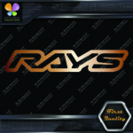 Compatible with Rays Rims Wheels Performance JDM Logo Vinyl Decals Stickers - Image 11