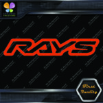 Compatible with Rays Rims Wheels Performance JDM Logo Vinyl Decals Stickers - Image 18