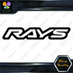 Compatible with Rays Rims Wheels Performance JDM Logo Vinyl Decals Stickers - Image 4