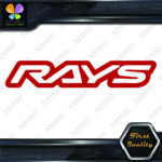 Compatible with Rays Rims Wheels Performance JDM Logo Vinyl Decals Stickers - Image 5