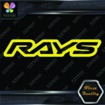 Compatible with Rays Rims Wheels Performance JDM Logo Vinyl Decals Stickers - Image 6