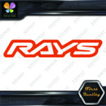 Compatible with Rays Rims Wheels Performance JDM Logo Vinyl Decals Stickers - Image 8