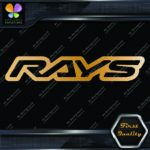 Compatible with Rays Rims Wheels Performance JDM Logo Vinyl Decals Stickers - Image 9