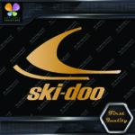 Compatible with Ski-Doo Left Side Buggy Snowmobile Logo Vinyl Decals Stickers - Image 15