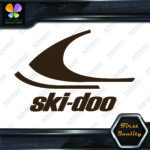 Compatible with Ski-Doo Left Side Buggy Snowmobile Logo Vinyl Decals Stickers - Image 19
