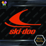 Compatible with Ski-Doo Left Side Buggy Snowmobile Logo Vinyl Decals Stickers - Image 7