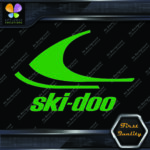 Compatible with Ski-Doo Left Side Buggy Snowmobile Logo Vinyl Decals Stickers - Image 10