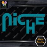 Compatible Niche Road Wheels Name JDM Tuning Racing Logo Vinyl Decals Stickers - Image 13