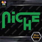 Compatible Niche Road Wheels Name JDM Tuning Racing Logo Vinyl Decals Stickers - Image 14