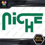 Compatible Niche Road Wheels Name JDM Tuning Racing Logo Vinyl Decals Stickers - Image 15