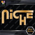 Compatible Niche Road Wheels Name JDM Tuning Racing Logo Vinyl Decals Stickers - Image 17