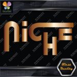 Compatible Niche Road Wheels Name JDM Tuning Racing Logo Vinyl Decals Stickers - Image 19