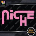 Compatible Niche Road Wheels Name JDM Tuning Racing Logo Vinyl Decals Stickers - Image 21