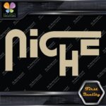 Compatible Niche Road Wheels Name JDM Tuning Racing Logo Vinyl Decals Stickers - Image 23